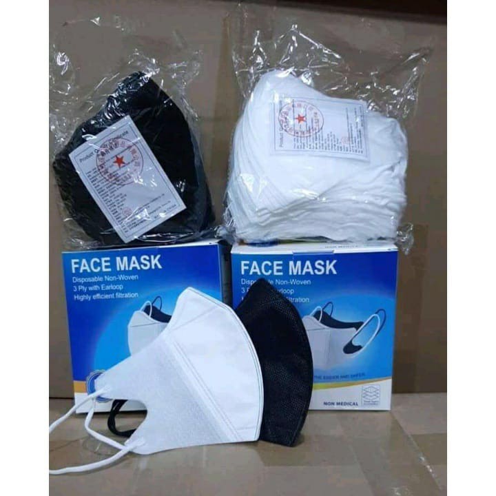 Masker Duckbill Face Mask 3ply isi 50pcs Face Mask