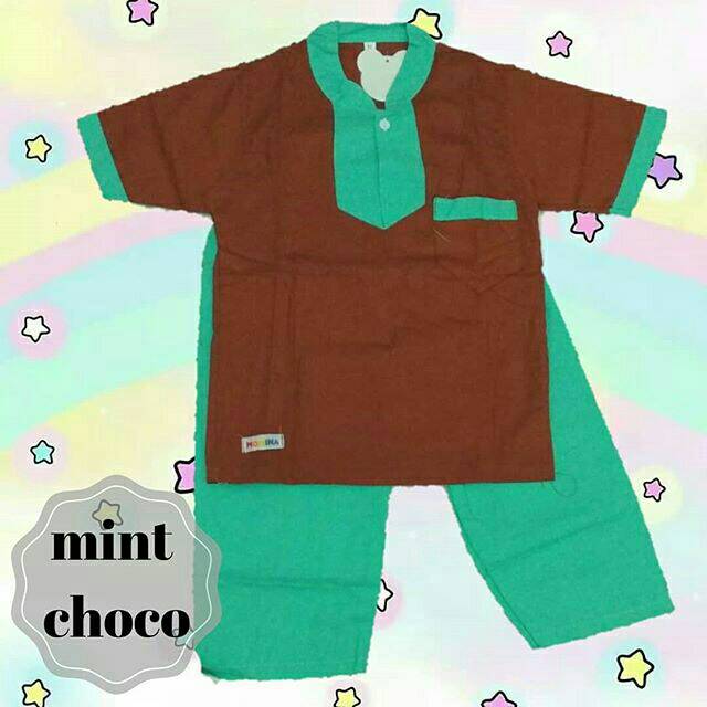 Setelan koko mint choco