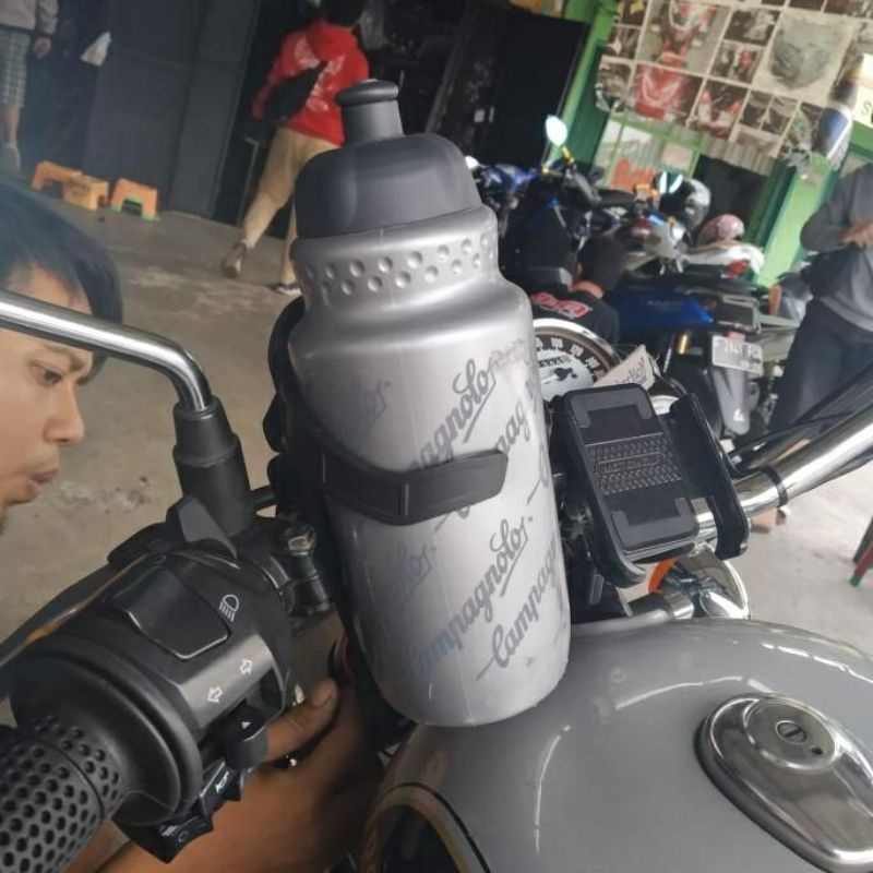 TEMPAT BOTOL  MINUM SEPEDA HOLDER BOTOL MINUMAN MOTOR LIPAT