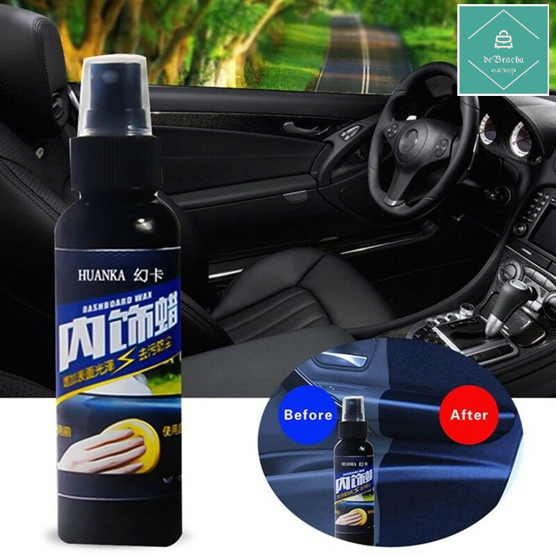 SEMIR Mobil Kulit Jok Karpet Car Tire Wheel Dashboard Waxing Cleaner
