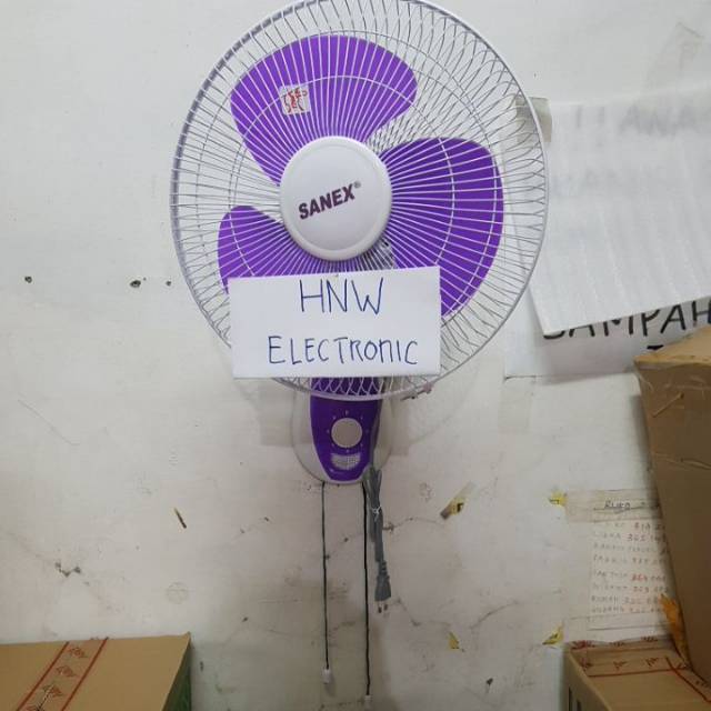 kipas dinding wallfan sanex 12 inch 12 in sanex