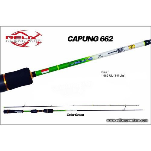 Joran Capung Relix Nusantara 662 UL - GEN 1