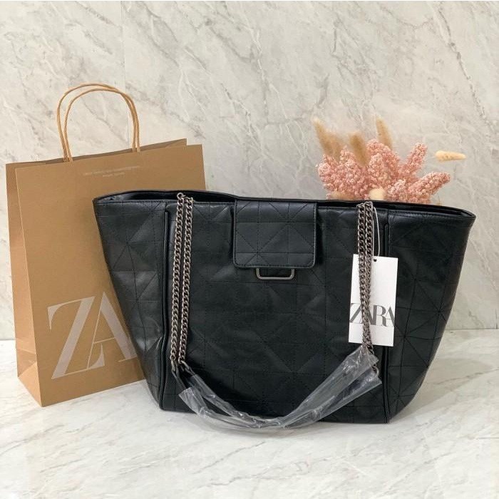 TAS WANITA ZARA ROCKER TOTE BAG - 052