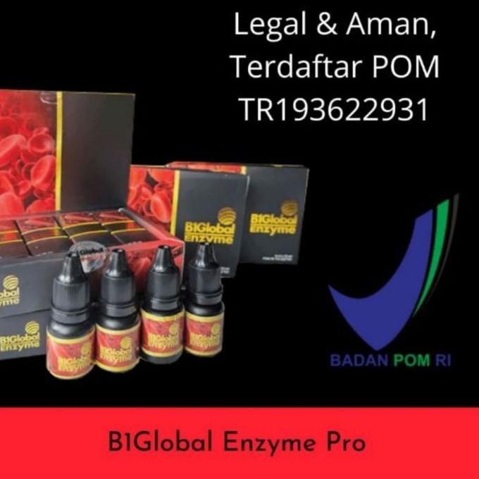 TOP - B1Global Enzyme | Biglobal Enzim 1 botol @10ml Original ,.