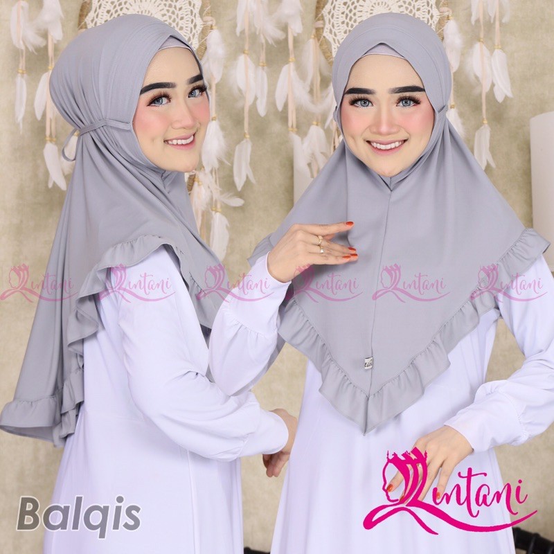 SALE CUCI GUDANG QINTANI | HIJAB INSTAN BALQIS TALI JERSEY