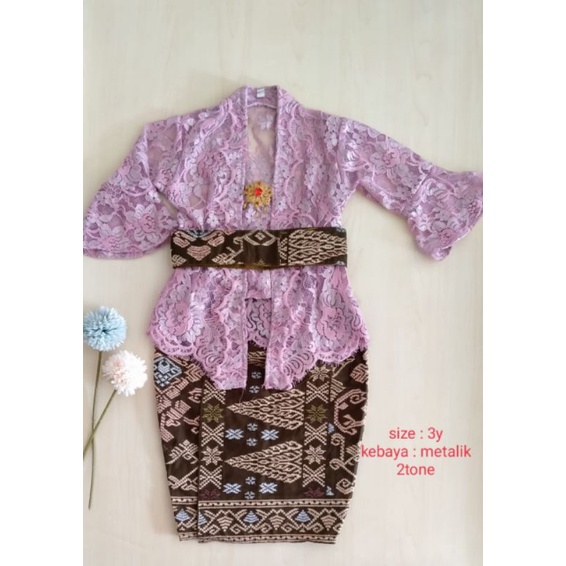 Set Kebaya kamen obi anak/pakaian adat bali anak