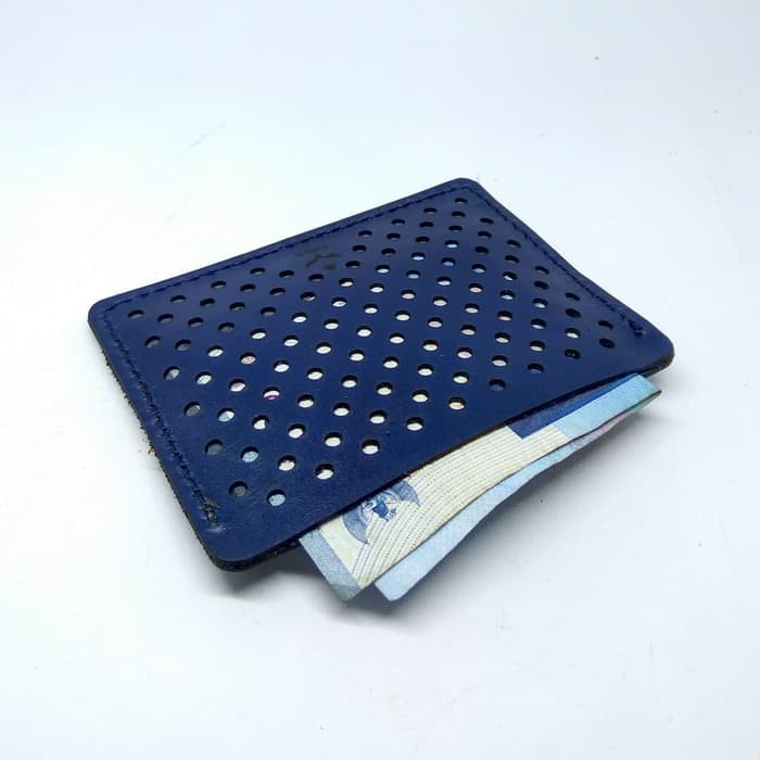 dompet kartu laser- card wallet - slim wallet warna biru PHWL302