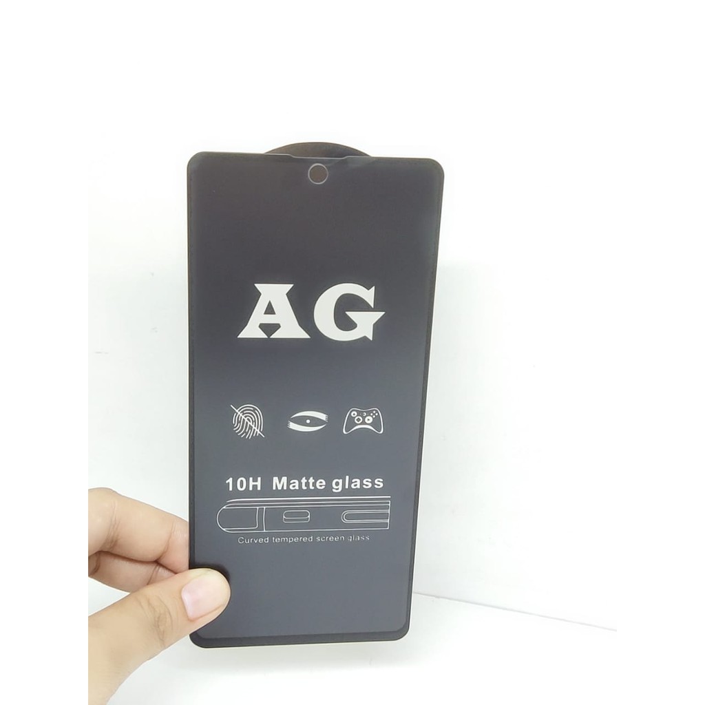 ANTI GLARE Samsung A51 A515F A71 A715F Tempered Glass Matte FULL LEM Anti Minyak Anti Fingerprint