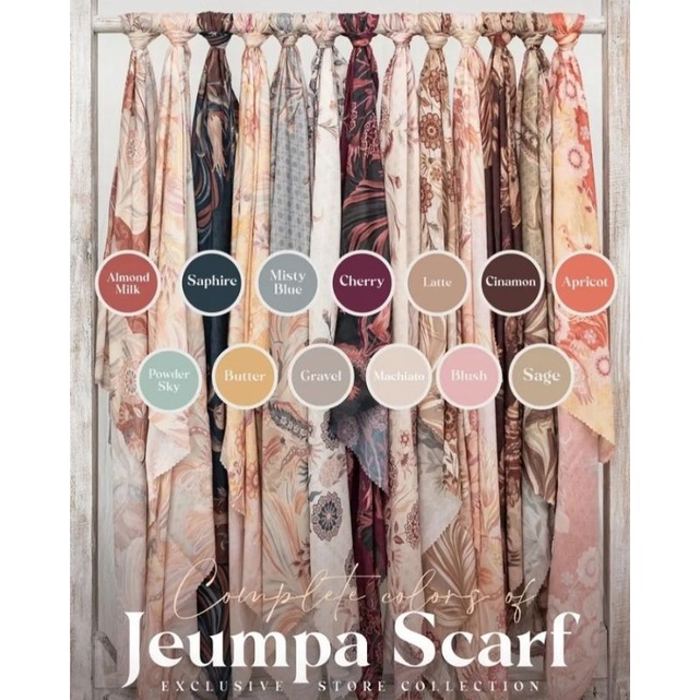 (SALE) Jeumpa Scarf by Klamby