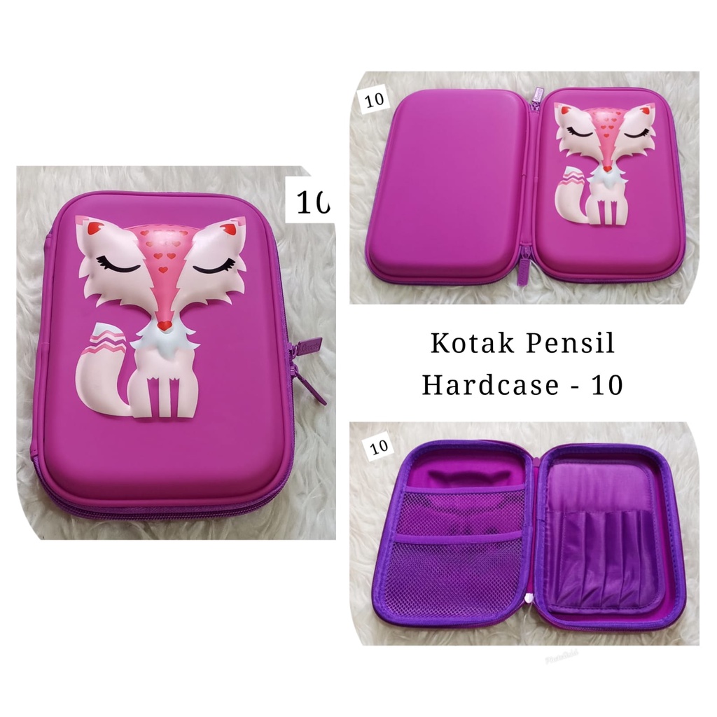 AS Kotak Pensil Hardcase bergambar kualitas impor