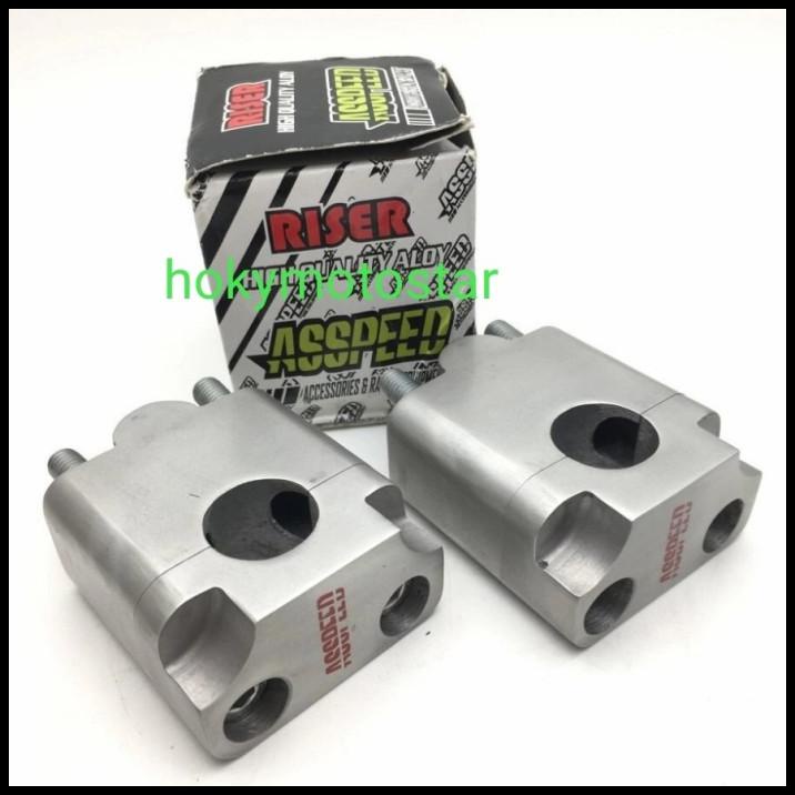 Peninggi Stang Asspeed Kotak Honda / Yamaha Motor Universal