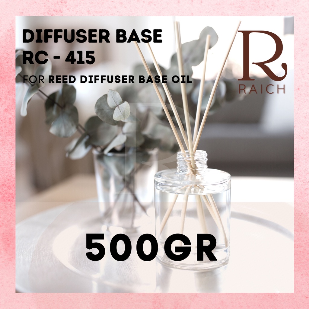500gr SOLVENT Reed Diffuser Base Oil Stick Base Pengharum Ruangan Essential Campuran Mix