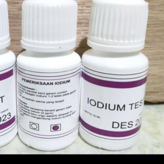 Test Kit Yodium - Iodium test 10ml