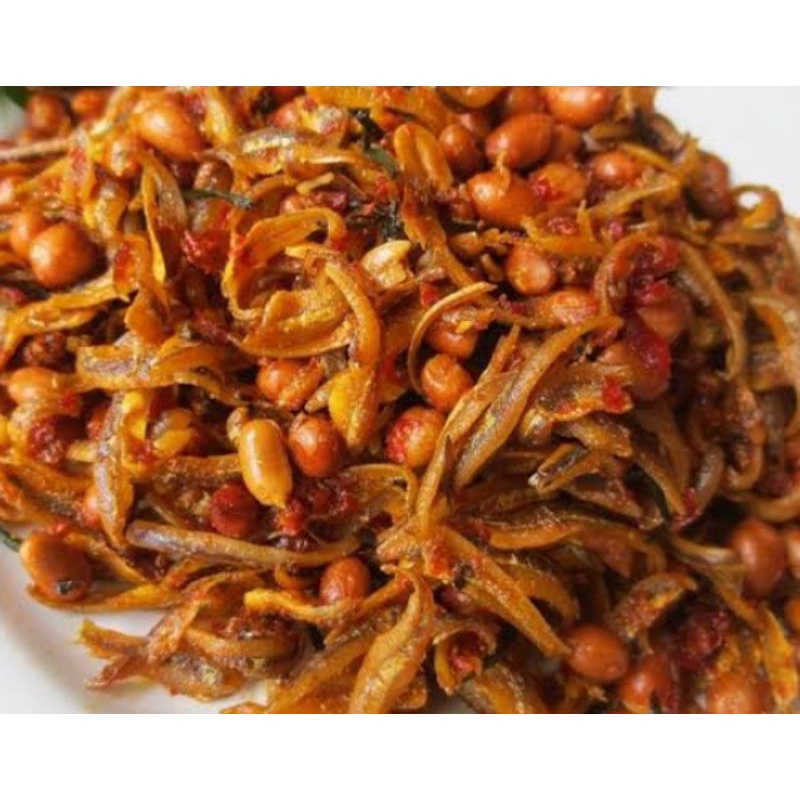 

balado teri kacang / balado ikan teri