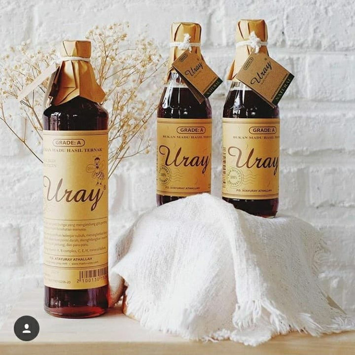 

Madu Uray Besar 640ml (Raw Natural Honey 875gr)