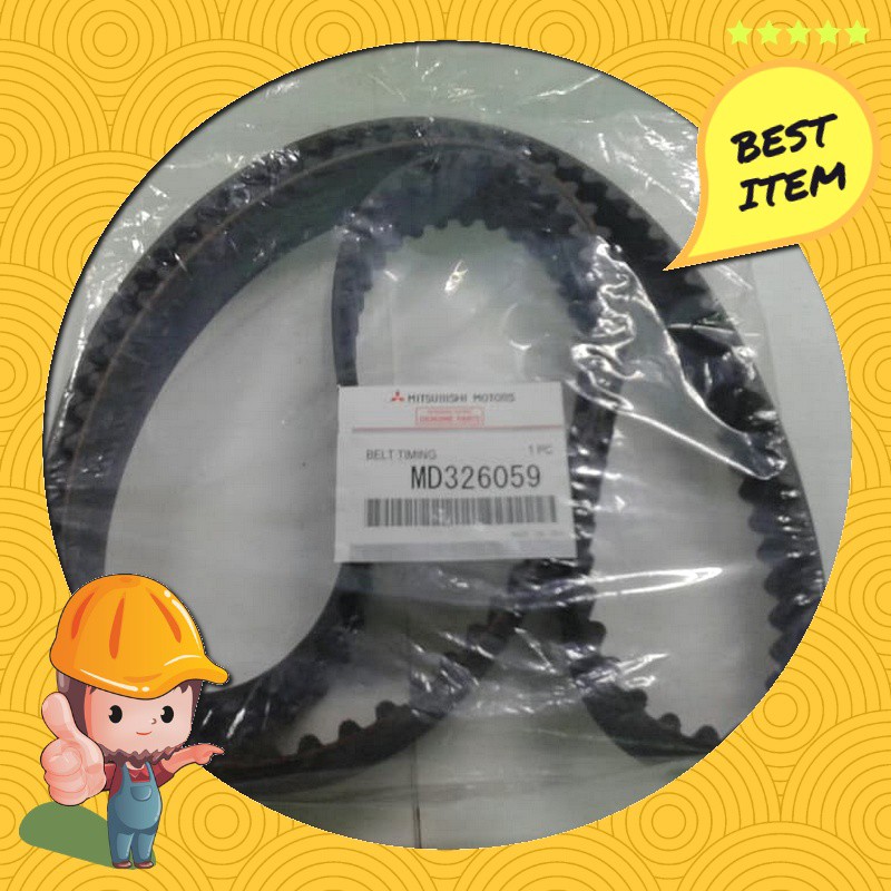 Teming Timing Belt Mitsubishi Eterna Dohc