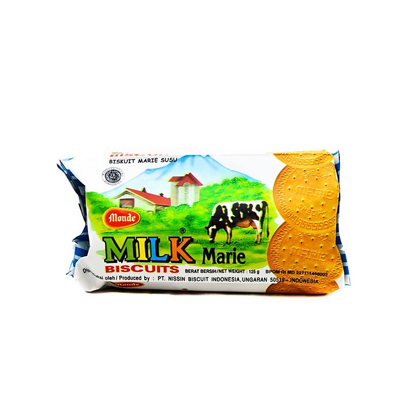 

Monde Milk Marie Biscuits - 125 gr Roll Kecil