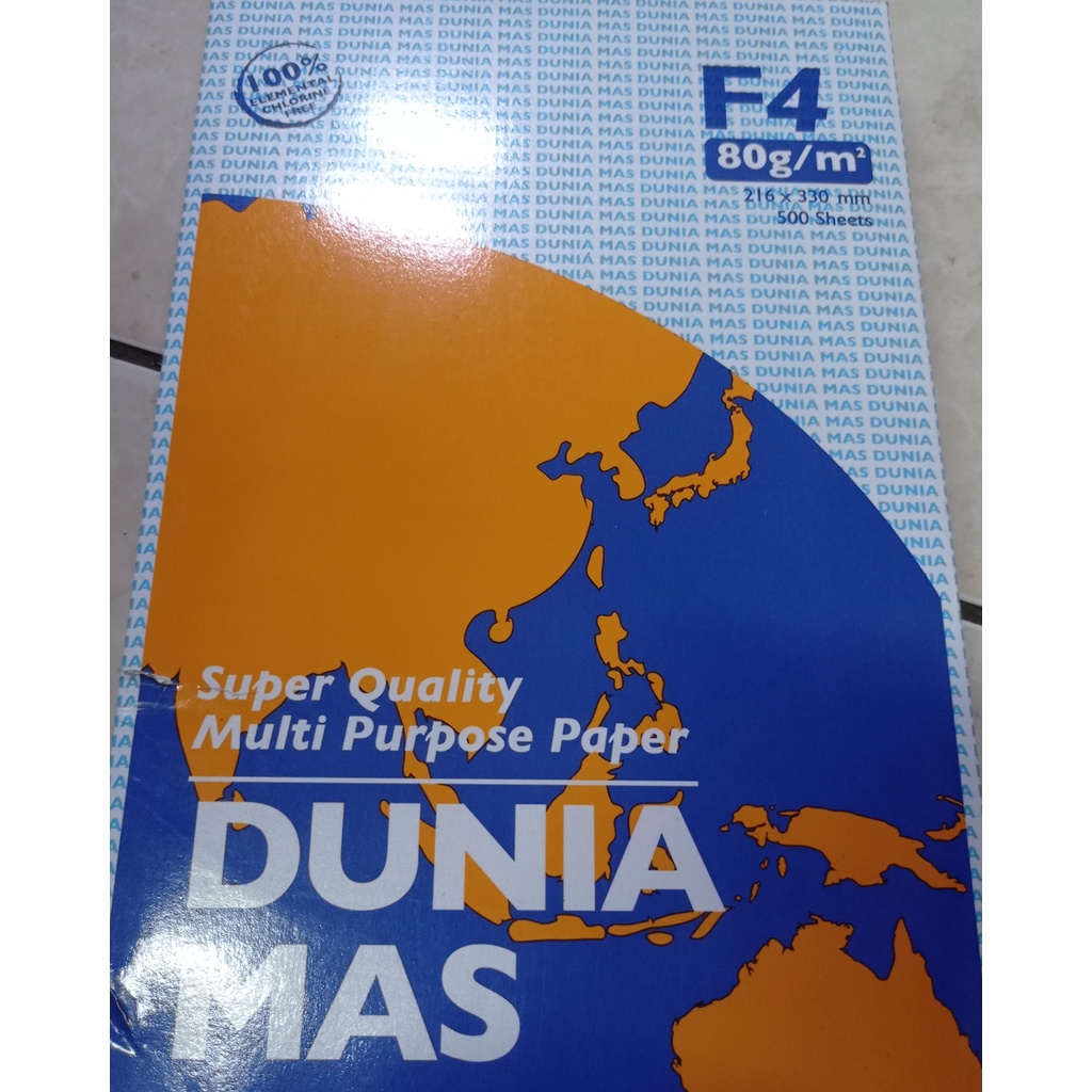 Kertas F4 80gr Dunia Mas