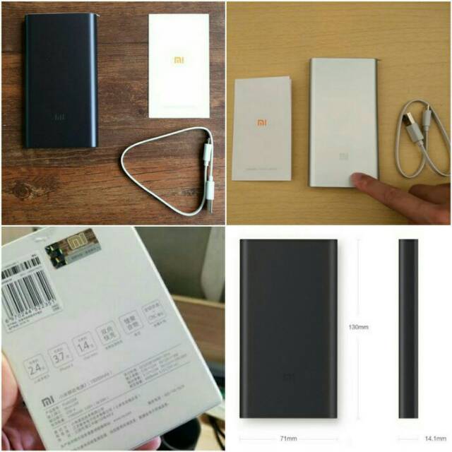 Xiaomi Mi Powerbank 2 10000mah Fast Charging - Original