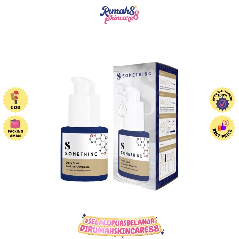 SOMETHINC Dark Spot Reducer Ampoule 20ml Serum (Bekas Jerawat | Flek Hitam)