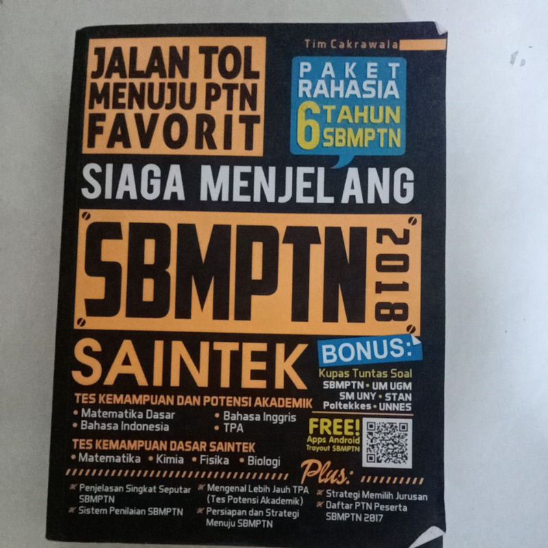 PRELOVED BUKU SBMPTN