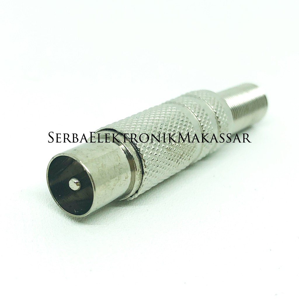Plug TV Connector Antenna TV Besi Male Jantan