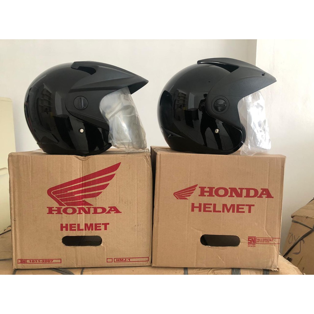 Helm Honda Original HMJ1 TRX3 Half face SNI