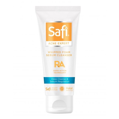 (BISA COD) Safi Acne Expert Whipped Foam Sebum Cleanser 100gr