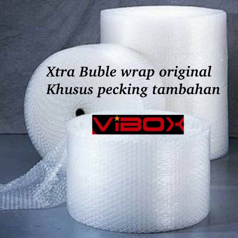 XTRA BUBLE WRAP UNTUK PECKING TAMBAHAN BOX KARDUS