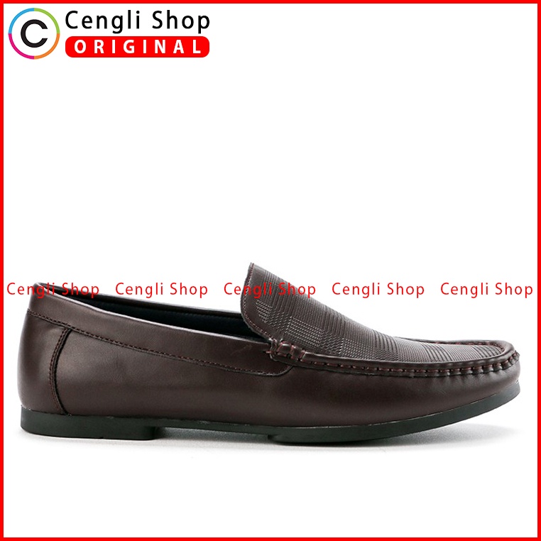 SEPATU PANSUS YONGKI KOMALADI PRIA ORIGINAL LOAFER CASUAL COKLAT YK04