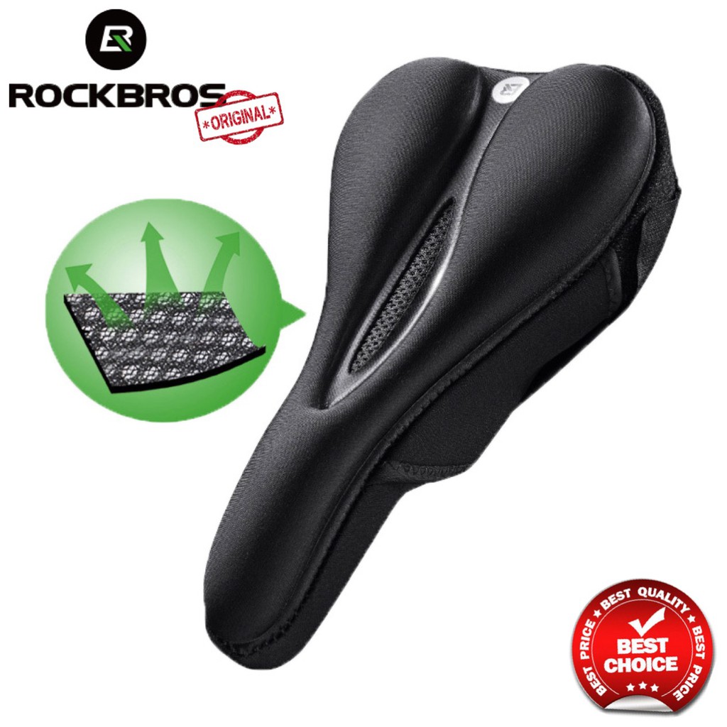 Rockbros Cover Jok Sepeda Breathable Silica Gel Mat