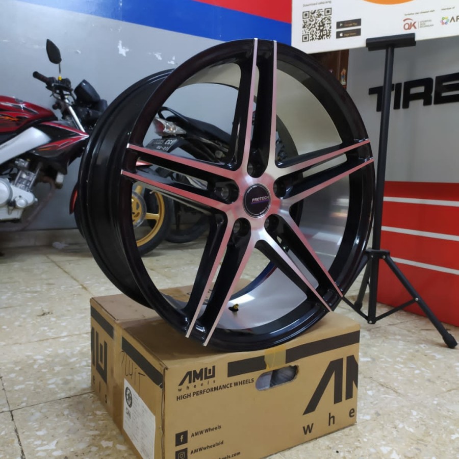 Velg Mobil Protech Ring 19x8.5/9.5 Pcd 5x112 ET 40/45 MUC