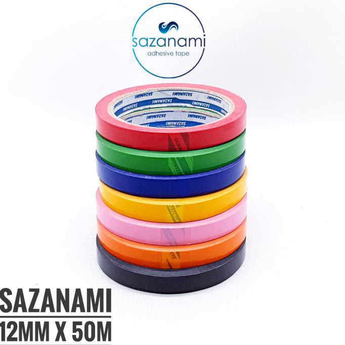 

Jual Lakban Isolasi Warna 12Mm X 50M Sazanami Selotip Solatip Warna Ayo Order