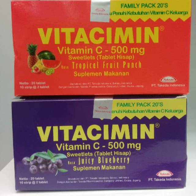 Vitacimin 1box isi 20 tablet
