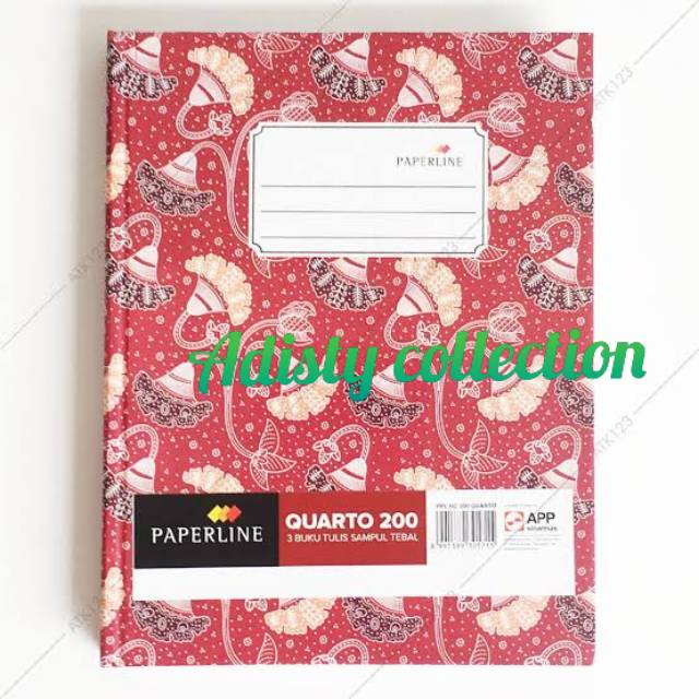 

Buku Hard Cover Quarto 200 Lembar