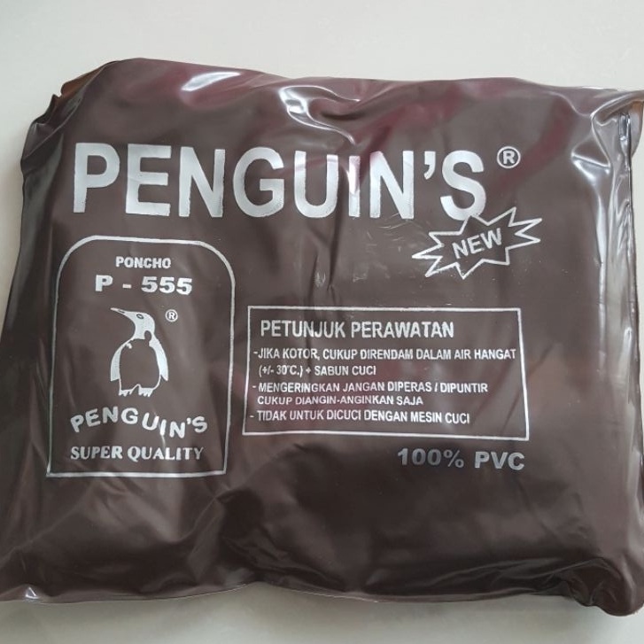 Jas Hujan Penguins Kelelawar - Ponco P - 555
