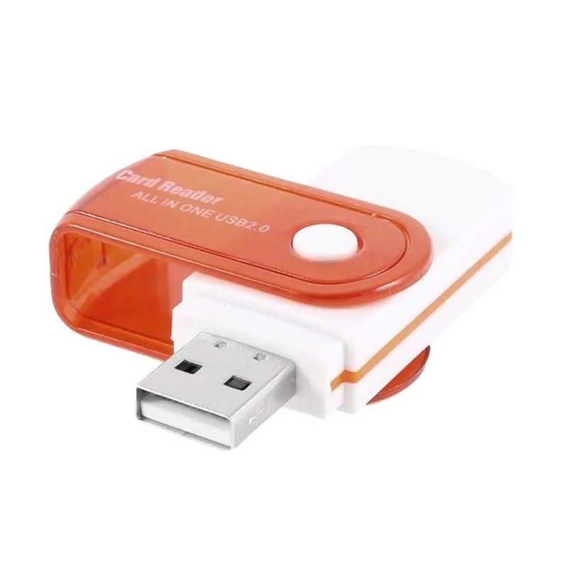 CARD READER EXTERNAL USB 4 Slot Model Putar