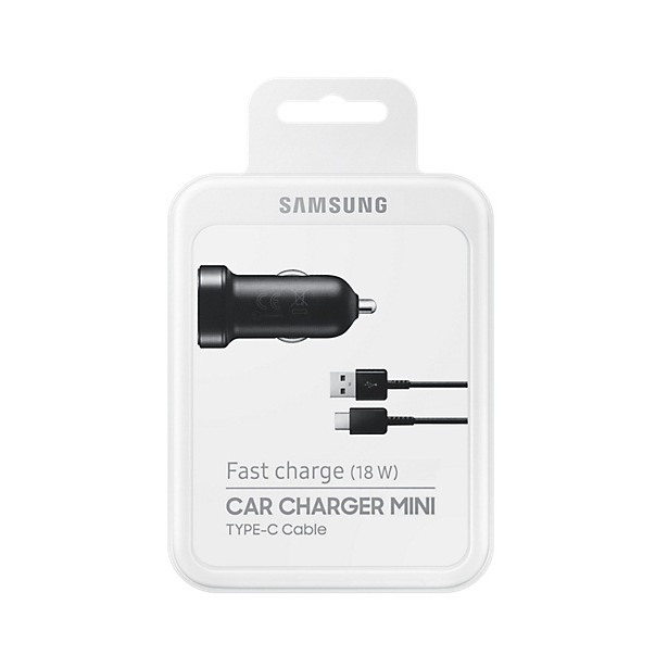 ORIGINAL SAMSUNG Fast Charge Car Charger Mini Type-C cable