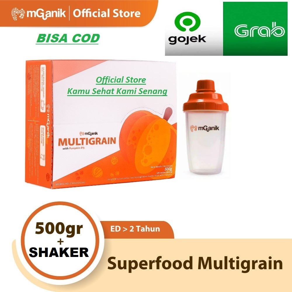 MGANIK MULTIGRAIN 20 Sachet Pilih Bonus Cantik