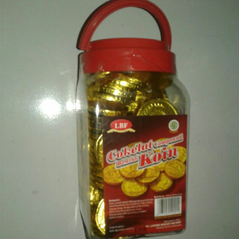 

coklat koin isi 120 pcs