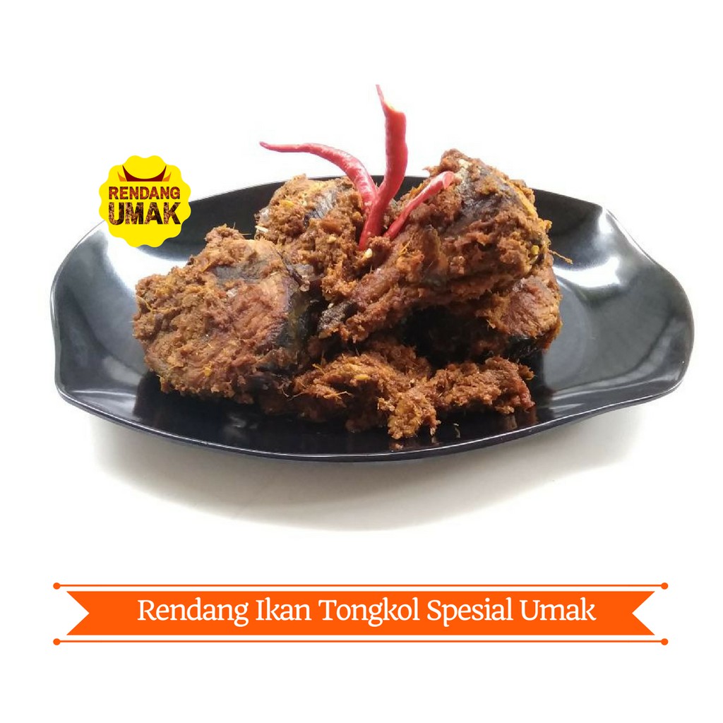 

250 gr Rendang Ikan Tongkol Bumbu Asli Home Made Fresh Promo Plastik Vacuum