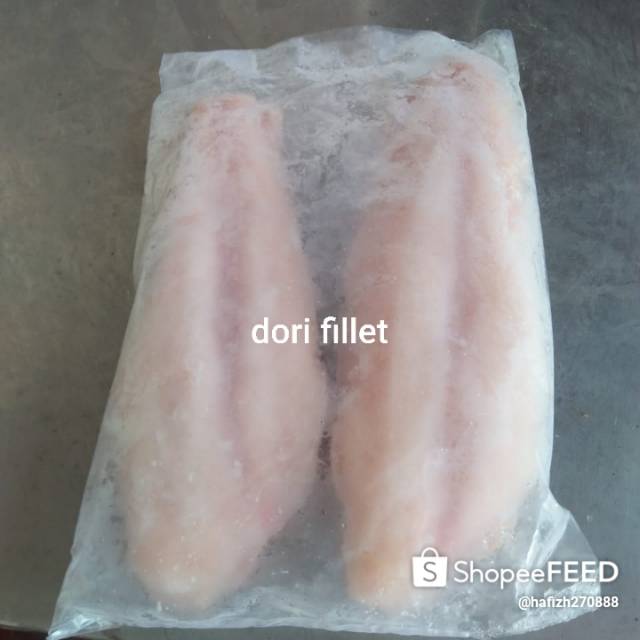

Ikan dori fillet glazing 20-30% isi 3-4 pcs 57k