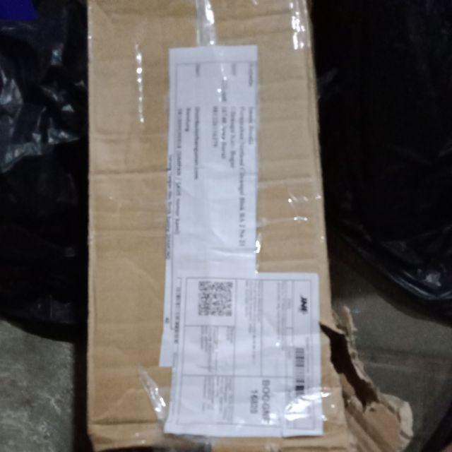 Sarung Tangan Benang Rajut Industri Dotting Abu Bintik Kuning Warna