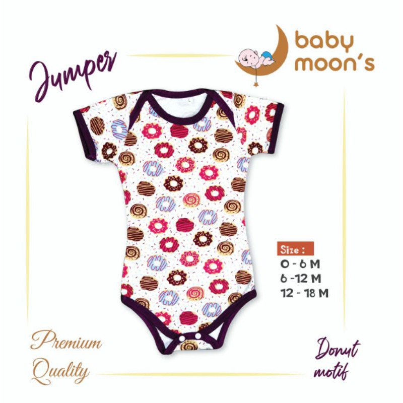 Jumper moons/baju bayi/bayi baru lahir/jumper new born