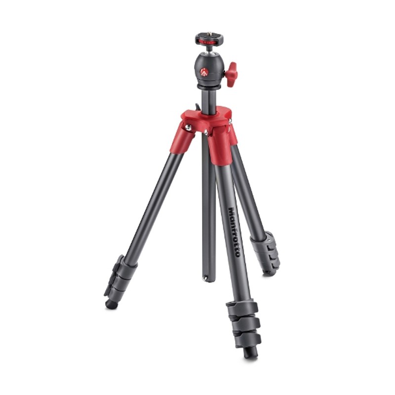 Manfrotto Compact Light Merah Tripod