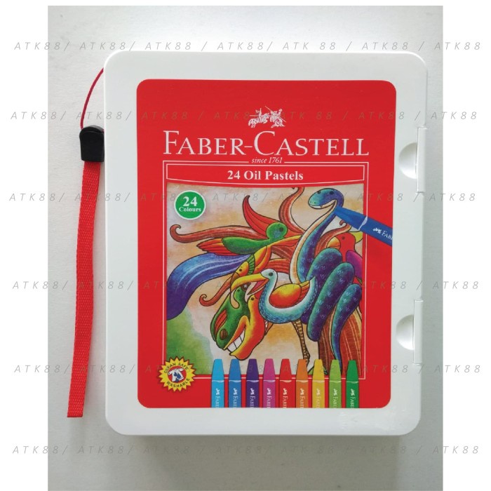 

Hexagonal Oil Pastel 24 Pcs (#120089) / Crayon faber castell
