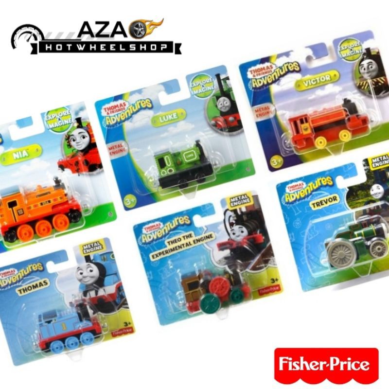 Diecast Thomas &amp; Friends Adventures Metal Engine Fisher Price Salty Frankie Charlie Victor Stanley LUKE