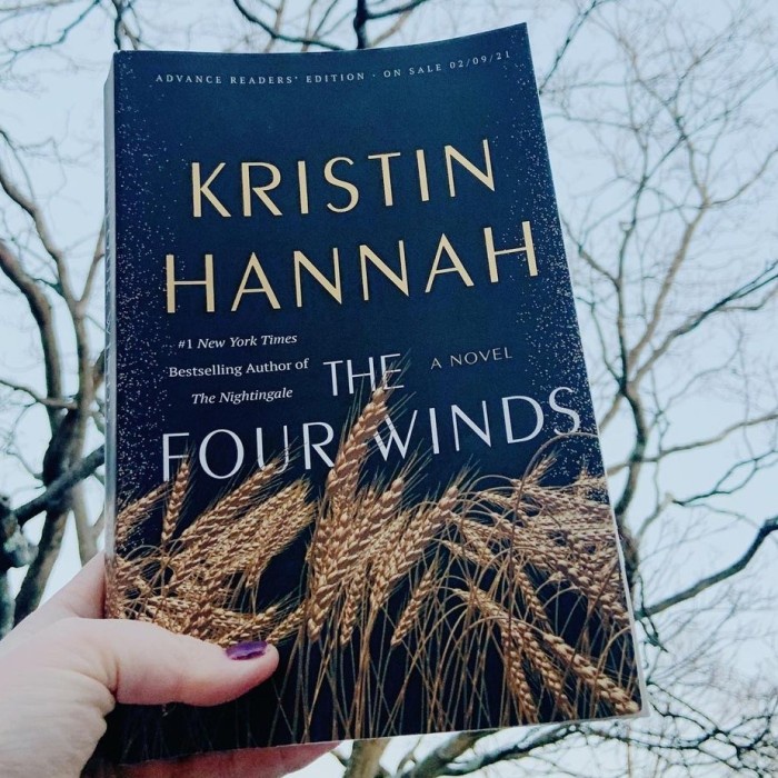 

PROMO!!! THE FOUR WINDS A NOVEL BY KRISTIN HANNAH TERLARIS
