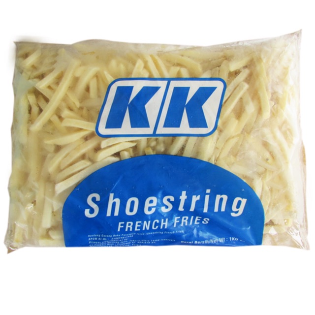 

Kk shoestring kentang goreng beku 1kg