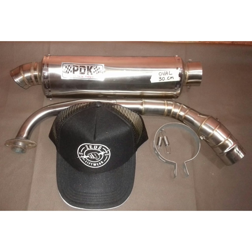 KNALPOT COSTUM AEROX FULL SYSTEM